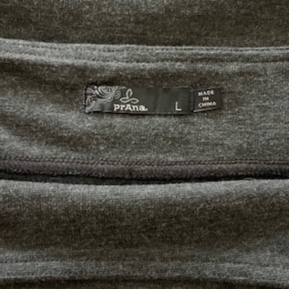 prAna Gianna Ponte Knit Skirt in Charcoal - Large - Picture 6 of 8